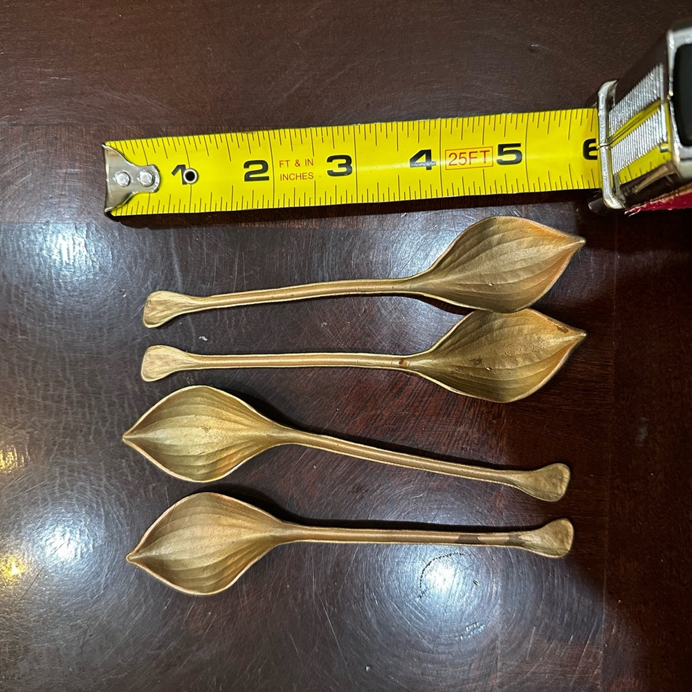 Michael Michaud Table Art. Leaf spoons